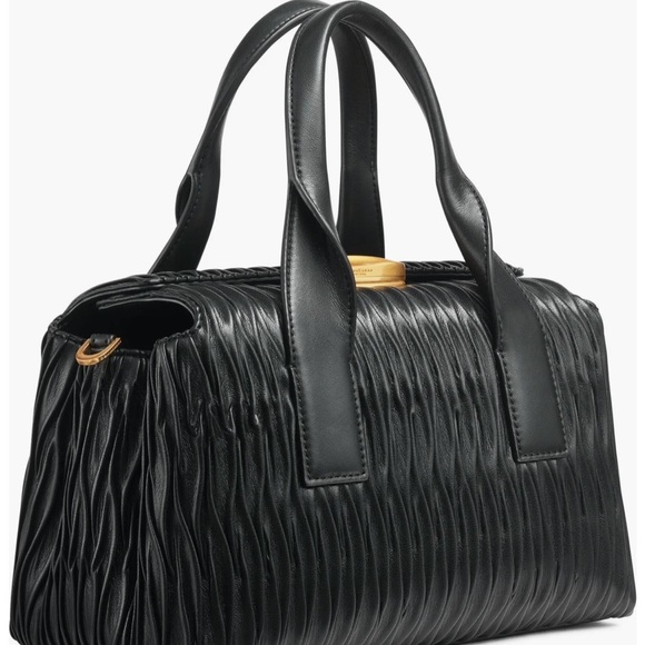 Donna Karan Amagansett Pleated Satchel - Picture 10 of 14